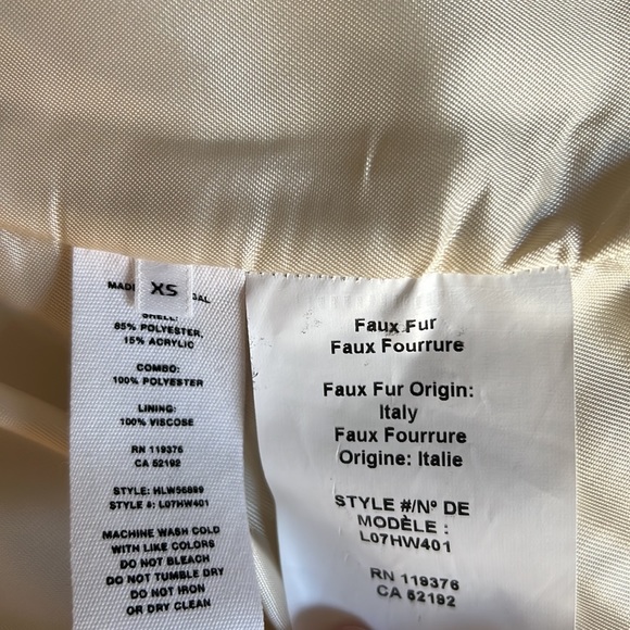 Helmut Lang Fleece Hooded Parka NWT XS - Picture 12 of 13